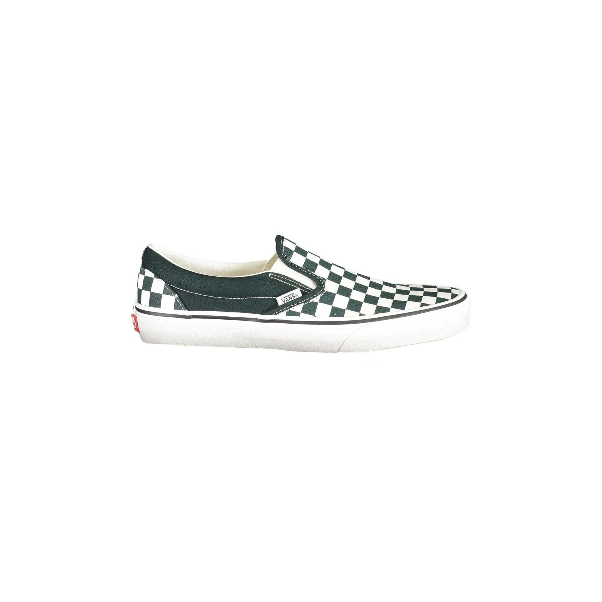 VANS Scarpe Slip-On Uomo Nere a Scacchi con Logo Sneakers Nero - foto prodotto